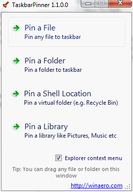 how to pin a document on windows taskbar
