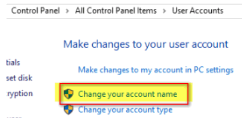 how to change my computer login not using microsoft account