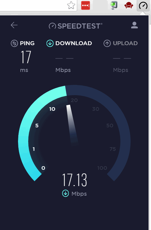 test the speed of my internet