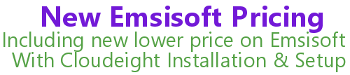 New Emsisoft Pricing