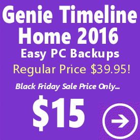 Genie Timeline Home Black Friday Sale