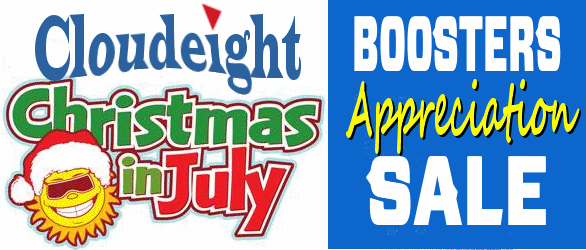 Cloudeight Boosters Christmas In July Appreciation Sale