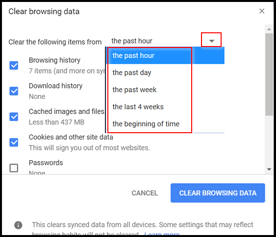 Two Quick Ways to Clear Chrome Browsing Data – Cloudeight InfoAve