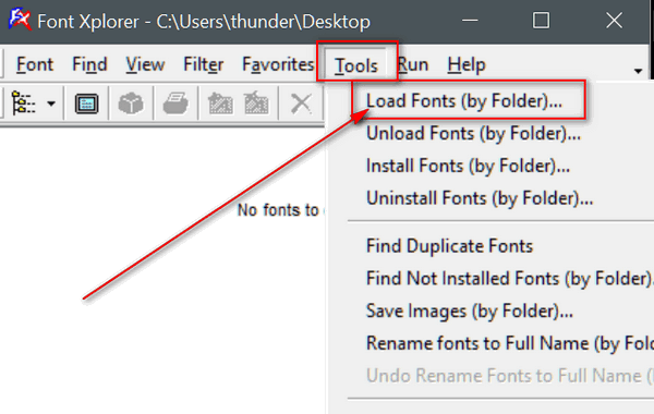 font loader with previews windows free