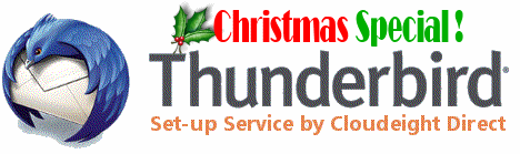 Our new Cloudeight Direct Thunderbird Email Set-up Service
