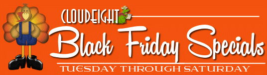 Cloudeight 2017 Black Friday Sales
