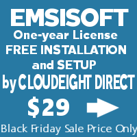 Cloudeight 2017 Black Friday Sale - Emsisoft with Install