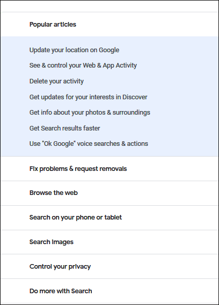 Cloudeight Google Tips