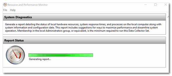 windows 10 system health check