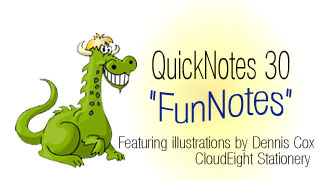 CloudEight QuickNotes 30 FUNNOTES! Free Stationery for Outlook and Outlook Express