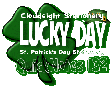 Cloudeight Stationery - St. Patrick's Day Stationery - 2009