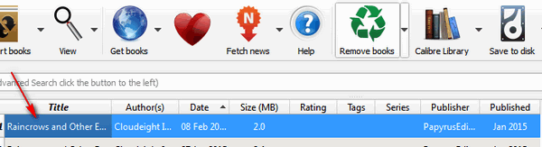 Raincrows Calibre Tutorial - Cloudeight Internet