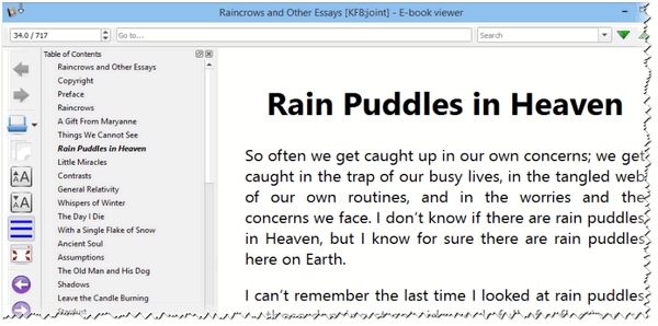 Raincrows Ebook - Calibre Tutorial - Cloudeight Internet