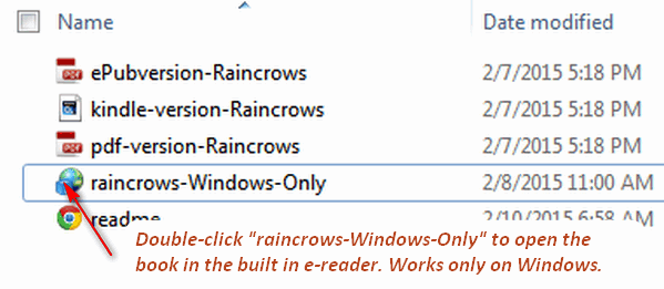 Raincrows Help - Cloudeight Internet