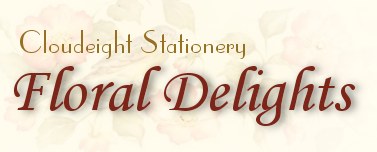 Cloudeight Stationery-Floral Delights- Email Stationery