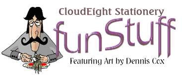 FREE EMAIL STATIONERY BY CLOUDEIGHT - FUNSTUFF THE ART OF DENNIS COX