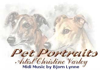 Pet Portraits, Art by Christine Varley
