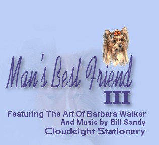 Free Email Stationery - Cloudeight Stationery - Man's Best Friend III