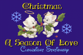 Merry Christmas from Cloudeight Stationery!