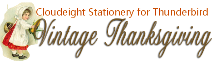 Vintage Thanksgiving - Cloudeight Stationery