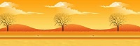 Autumn Hills by Cloudeight Stationery