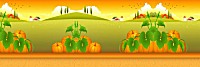 Country Pumpkins by Cloudeight Stationery