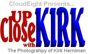 Up Close With Kirk, A CloudEight ScreenSaver