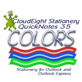 QuickNotes 35 Colors by CloudEight Stationery