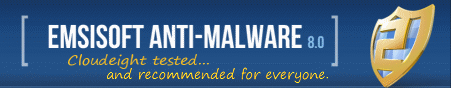 Our number one choice in the fight against malware - Emsisoft Anti-Malware