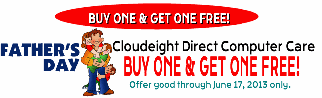 Cloudeight Direct Computer Care Father's Day Special