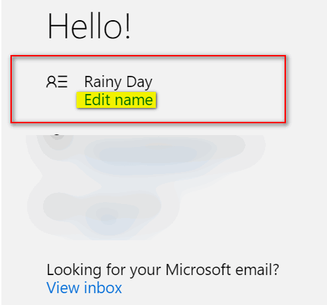 how to change your name in microsoft account