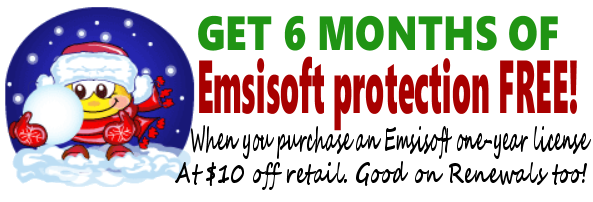 Emsisoft - six months free