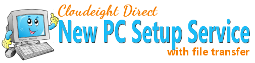 Cloudeight Direct New PC Setup with file transfer