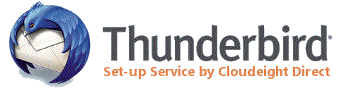 Cloudeight Internet -Thunderbird Mail Set-up Service