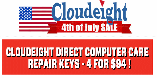 Cloudeight 4th of July Sale!