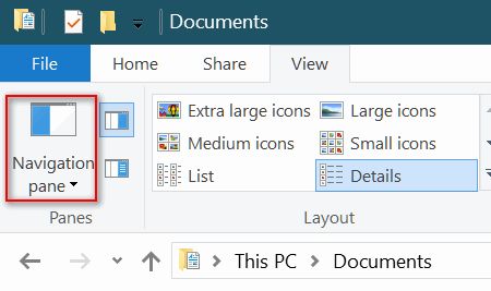 File Explorer Home