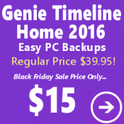 Genie Timeline Home Black Friday Sale