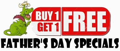 Buy One Get One Free Father's Day Specials from Cloudeight