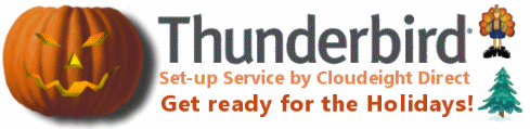 Thunderbird Email Set-up service by Cloudeight