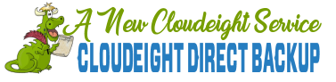 New! Cloudeight Direct Backup Service