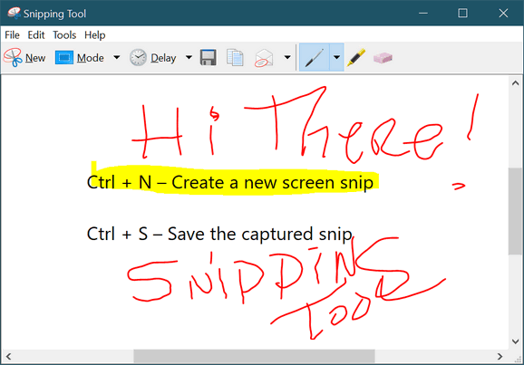 snippit shortcut