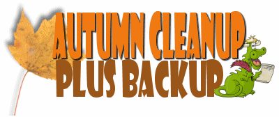 Cloudeight 2018 Autumn Cleanup & Backup