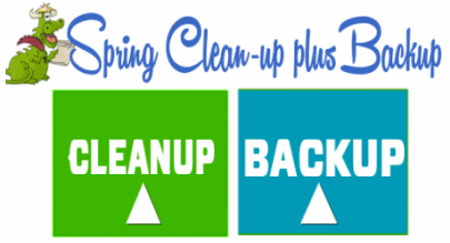 Cloudeight 2018 Spring Cleanup & Backup