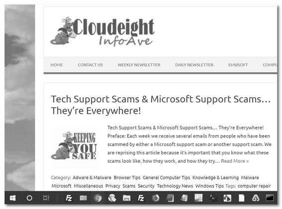 Cloudeight InfoAve Windows 10 Tips
