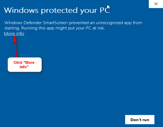 Windows Defender's SmartScreen being dumb - Cloudeight InfoAve