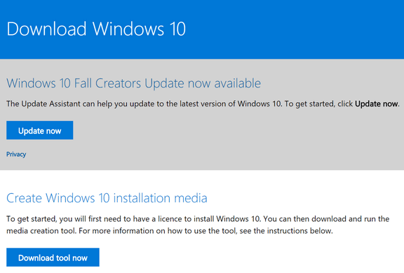 Windows 10 Fall Creators Update - Cloudeight InfoAve