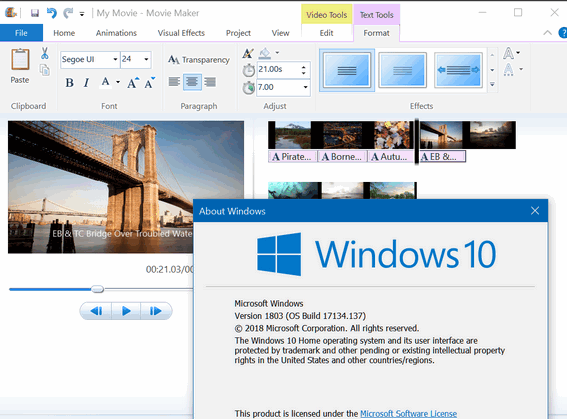 Cloudeight Windows Tips & Trick Windows Movie Maker & Photo Gallery on Windows 10