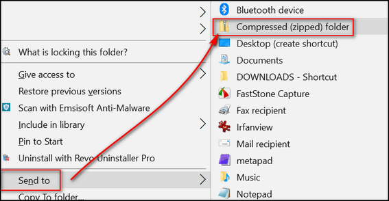 how to change image for zip folder windows 10