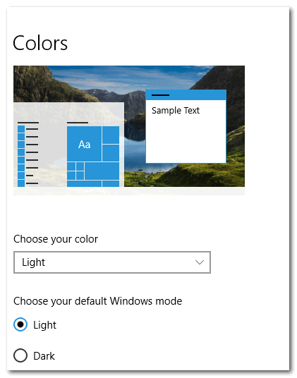 Light Theme - Windows 10 version 1903 - Cloudeight InfoAve