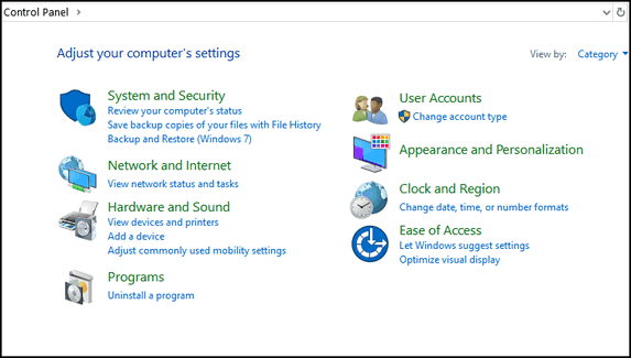 Control Panel vs. Settings - Cloudeight Windows 10 Tips